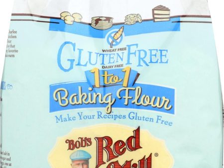 Bob s Red Mill Gluten Free 1-to-1 Baking Flour - 44 Oz - Case Of 4 Discount