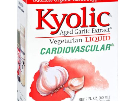 Kyolic Aged Garlic Extract Cardiovascular Liquid Vegetarian - 2 Fl Oz Supply