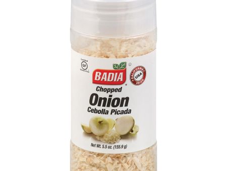 Badia Spices Chopped Onion - Case Of 12 - 5.5 Oz. Fashion