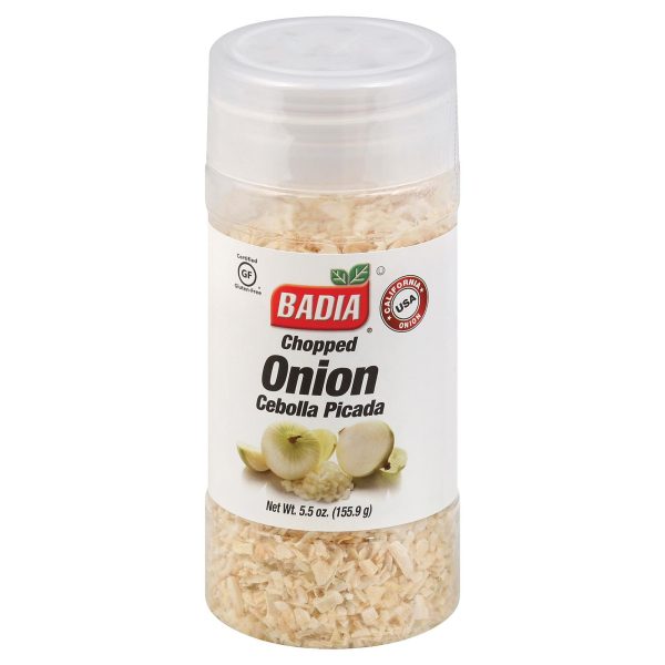 Badia Spices Chopped Onion - Case Of 12 - 5.5 Oz. Fashion