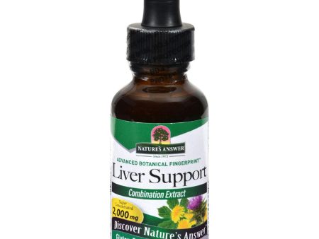 Nature s Answer Liver Support Alcohol Free - 1 Fl Oz For Cheap