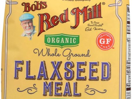 Bob s Red Mill Organic Brown Flaxseed Meal - 16 Oz - Case Of 4 For Cheap