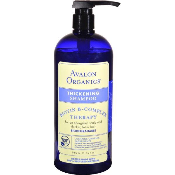 Avalon Shampoo - Organic Biotin-b Complex - 32 Oz For Cheap