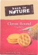 Back To Nature Classic Round Crackers - Safflower Oil And Sea Salt - Case Of 6 - 8.5 Oz. For Cheap