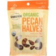 Woodstock Nuts - Organic - Pecan - Halves - 4.5 Oz - Case Of 8 Online now