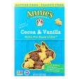 Annie s Homegrown Gluten Free Cocoa And Vanilla Bunny Cookies - Case Of 12 - 6.75 Oz. Online now