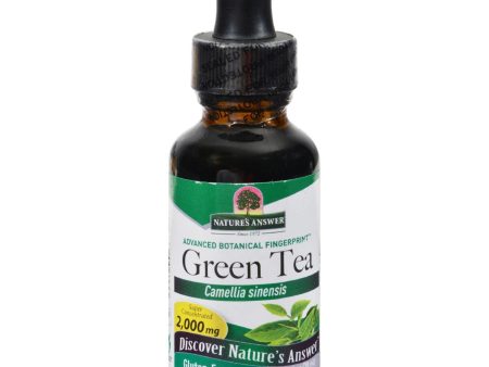 Nature s Answer Green Tea Alcohol Free - 1 Fl Oz Sale