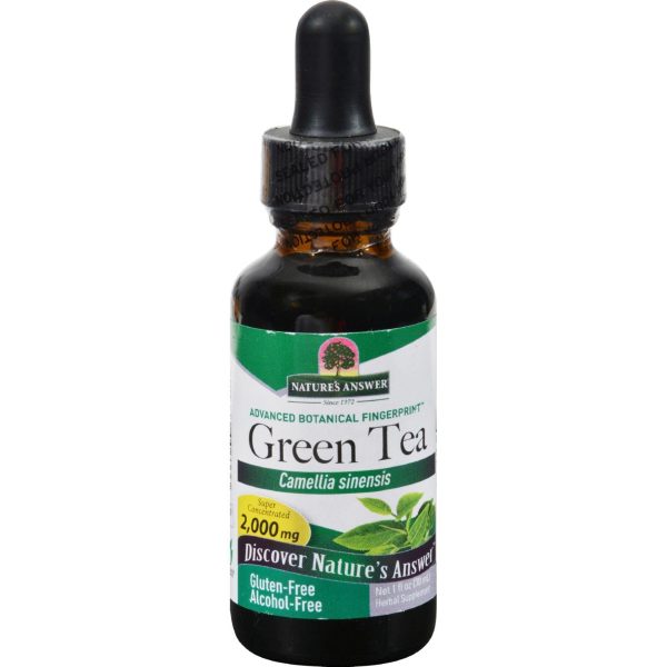 Nature s Answer Green Tea Alcohol Free - 1 Fl Oz Sale