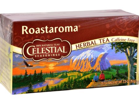 Celestial Seasonings Herbal Tea - Roastaroma - Caffeine Free - 20 Bags Online Sale