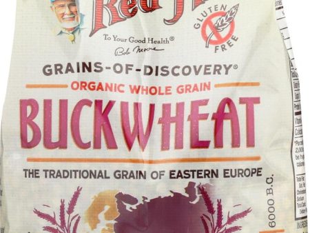 Bob s Red Mill Organic Gluten Free Buckwheat Groats - 16 Oz - Case Of 4 Supply