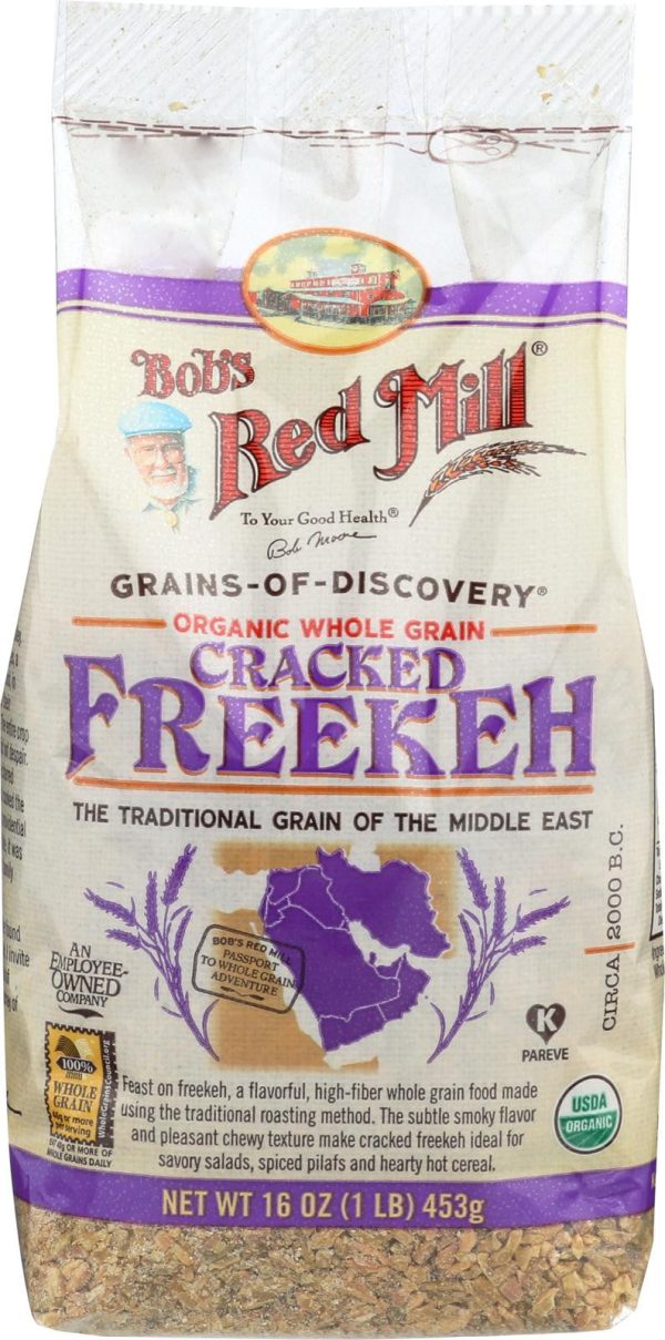 Bob s Red Mill Organic Cracked Freekeh - 16 Oz - Case Of 4 Fashion