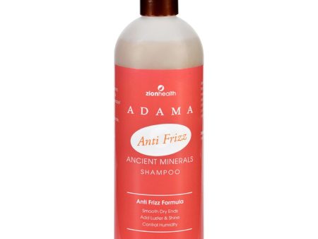 Zion Health Adama Minerals Anti Frizz Shampoo - 16 Fl Oz For Sale