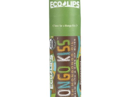 Mongo Kiss Display Center - Lip Balm - Organic - Eco Lips - Peppermint - .25 Oz - Case Of 15 Online