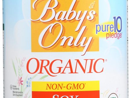 Baby s Only Organic Soy Iron Fortified Toddler Formula - Soy Formula - Case Of 6 - 12.7 Oz. Fashion