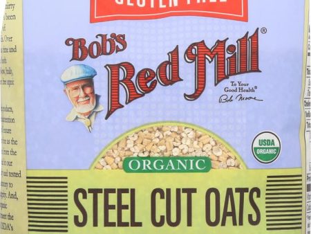 Bob s Red Mill Steel Cut Oats - Gluten Free - Case Of 4 - 24 Oz. Online now