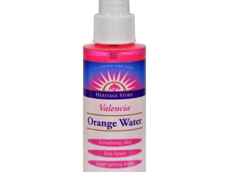 Heritage Store Atomizer Flower Water - Orange - 4 Oz Online Sale