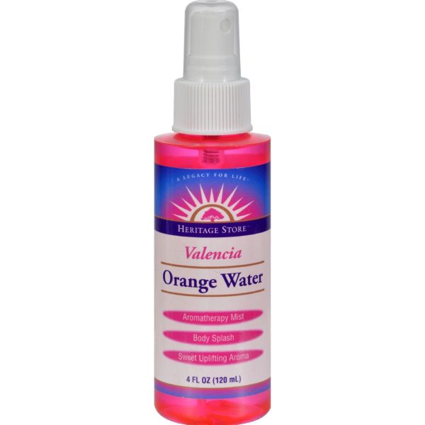 Heritage Store Atomizer Flower Water - Orange - 4 Oz Online Sale