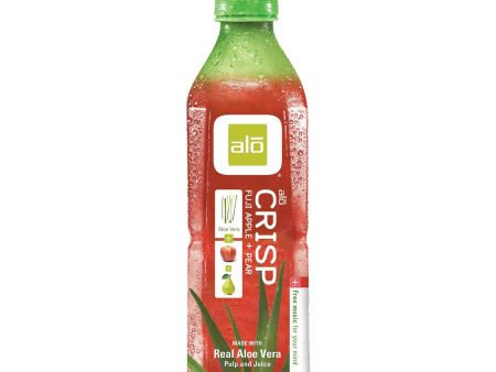 Alo Original Crisp Aloe Vera Juice Drink - Fuji Apple And Pear - Case Of 12 - 16.9 Fl Oz. Online Sale