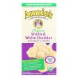 Annie s Homegrown Organic Shells And White Cheddar Macaroni And Cheese - Case Of 12 - 6 Oz. Supply