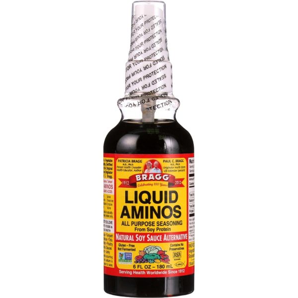 Bragg Liquid Aminos Spray Bottle - 6 Oz - Case Of 24 For Sale