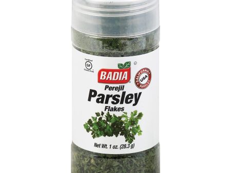 Badia Spices Parsley Flakes - Case Of 12 - 1 Oz. Online