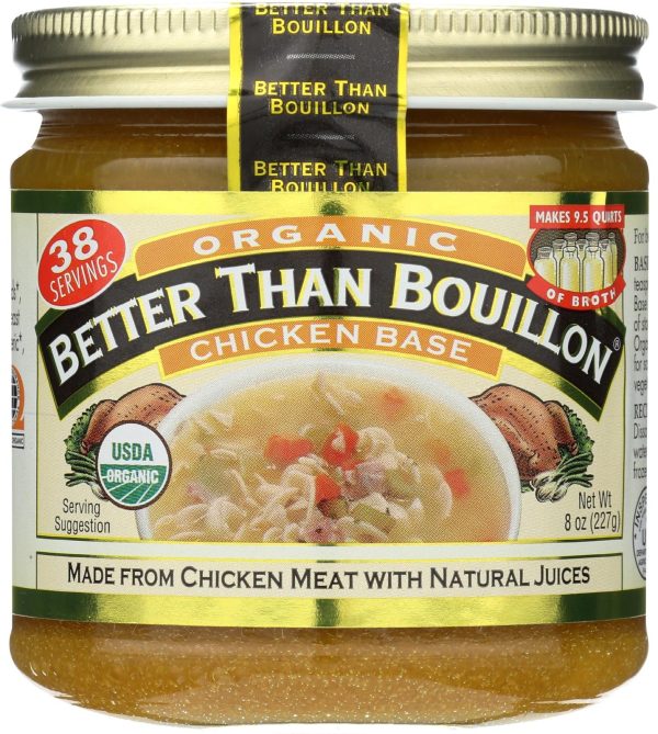 Better Than Bouillon Organic Seasoned - Chicken Base - Case Of 6 - 8 Oz. For Cheap