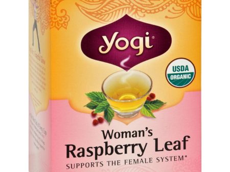 Yogi Tea Woman s Raspberry Leaf - Caffeine Free - 16 Tea Bags Sale