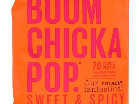 Angie s Kettle Corn Boom Chicka Pop Sweet And Spicy Popcorn - Case Of 12 - 6 Oz. Supply