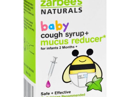 Zarbee s Cough Syrup And Mucus Reducer - Baby - 2 Oz Online Hot Sale