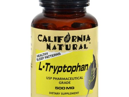 California Natural L-tryptophan - 500 Mg - 60 Capsules Sale