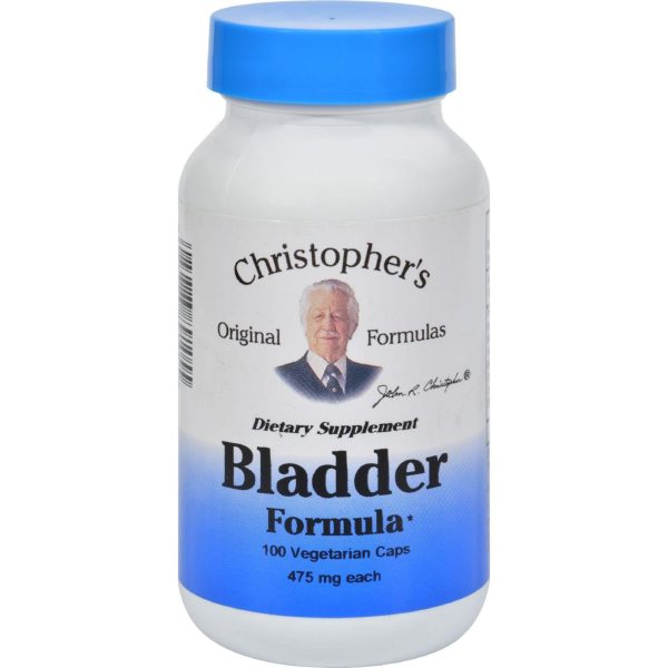 Dr. Christopher s Original Formulas Bladder Formula - 475 Mg - 100 Caps Fashion