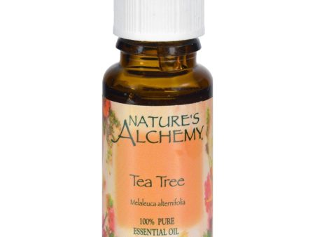 Nature s Alchemy 100% Pure Essential Oil Tea Tree - 0.5 Fl Oz Online