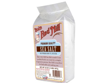 Bob s Red Mill Sea Salt - 2 Lb - Case Of 4 Online Hot Sale