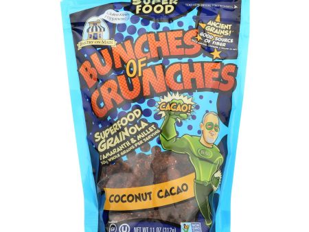 Bakery On Main Bunches Of Crunches Granola - Coconut Cacao - Case Of 6 - 11 Oz. Online Sale