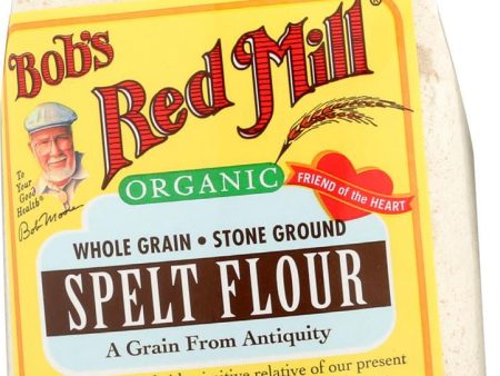 Bob s Red Mill Organic Spelt Flour - 24 Oz - Case Of 4 on Sale