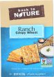 Back To Nature Ranch Crispy Wheat Crackers - Case Of 6 - 8 Oz. Discount