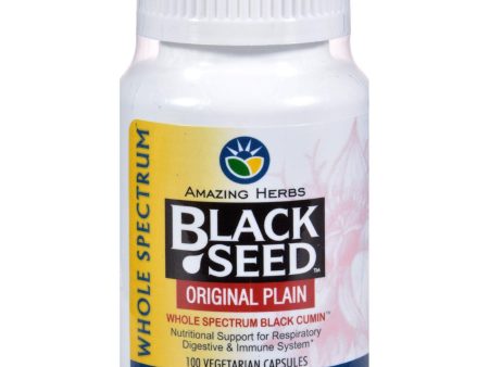 Amazing Herbs Black Seed - 100 Capsules Sale