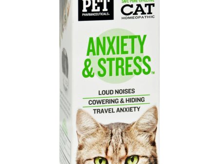 King Bio Homeopathic Natural Pet Cat - Anxiety And Stress - 4 Oz For Discount