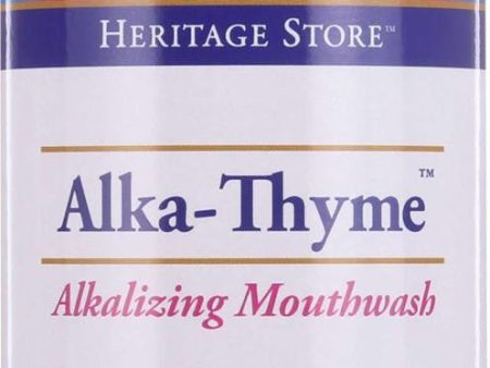 Heritage Store Alka Thyme Mouthwash - 16 Oz Sale