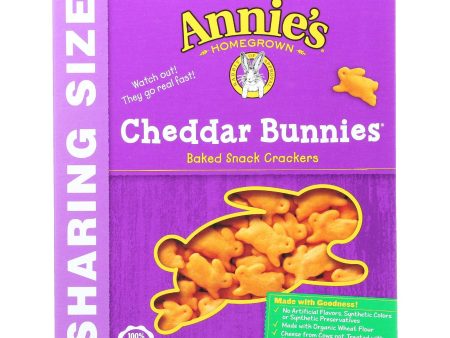 Annie s Homegrown Cheddar Bunnies - Case Of 12 - 10 Oz. Cheap