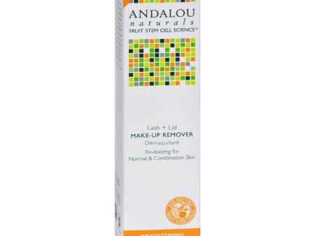 Andalou Naturals Revitalizing Lash + Lid Make-up Remover - 6 Oz For Cheap