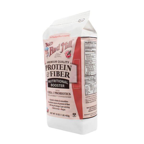 Bob s Red Mill Protein And Fiber Nutritional Booster - 16 Oz - Case Of 4 on Sale