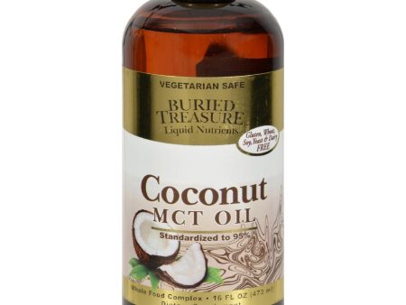 Buried Treasure Coconut Oil Mct - 15 Fl Oz Online Hot Sale