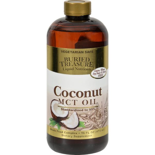 Buried Treasure Coconut Oil Mct - 15 Fl Oz Online Hot Sale