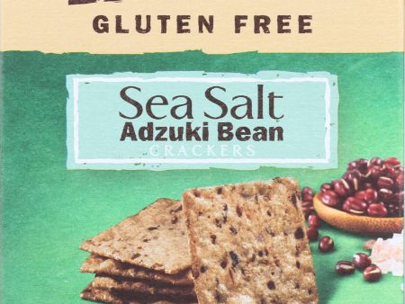 Back To Nature Crackers - Adzuki Bean And Sea Salt - Case Of 12 - 3.5 Oz. Supply