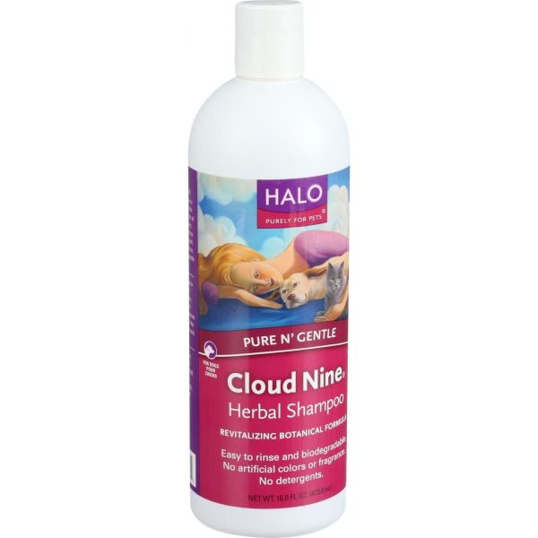 Halo Purely For Pets Cloud Nine Herbal Shampoo - 16 Oz For Discount