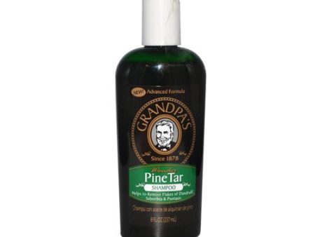 Grandpa s Pine Tar Shampoo - 8 Fl Oz For Discount