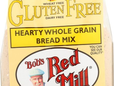 Bob s Red Mill Gluten Free Hearty Whole Grain Bread Mix - 20 Oz - Case Of 4 on Sale