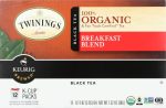 Twinings Tea K-cup Pods - Organic - Tea - Breakfast Blend - 12 Count - Case Of 6 Supply