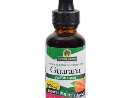 Nature s Answer Guarana Seed - 1 Fl Oz Cheap